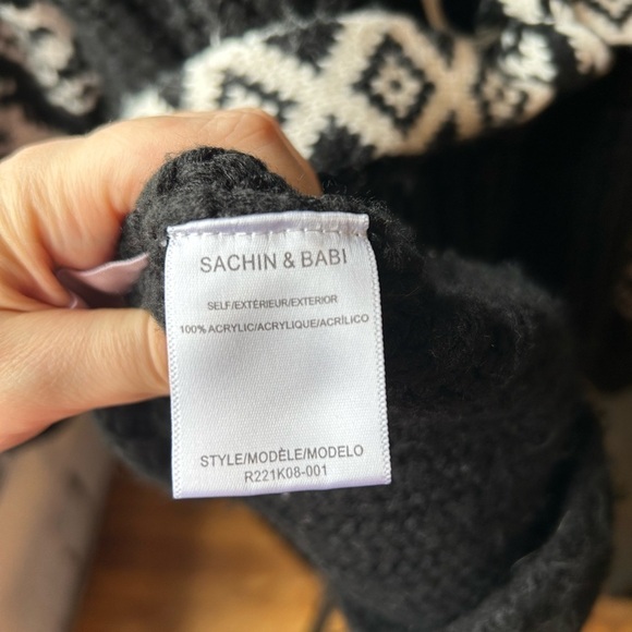 Sachin & Babi Griffin Bicolor Knit Sweater - Picture 7 of 8